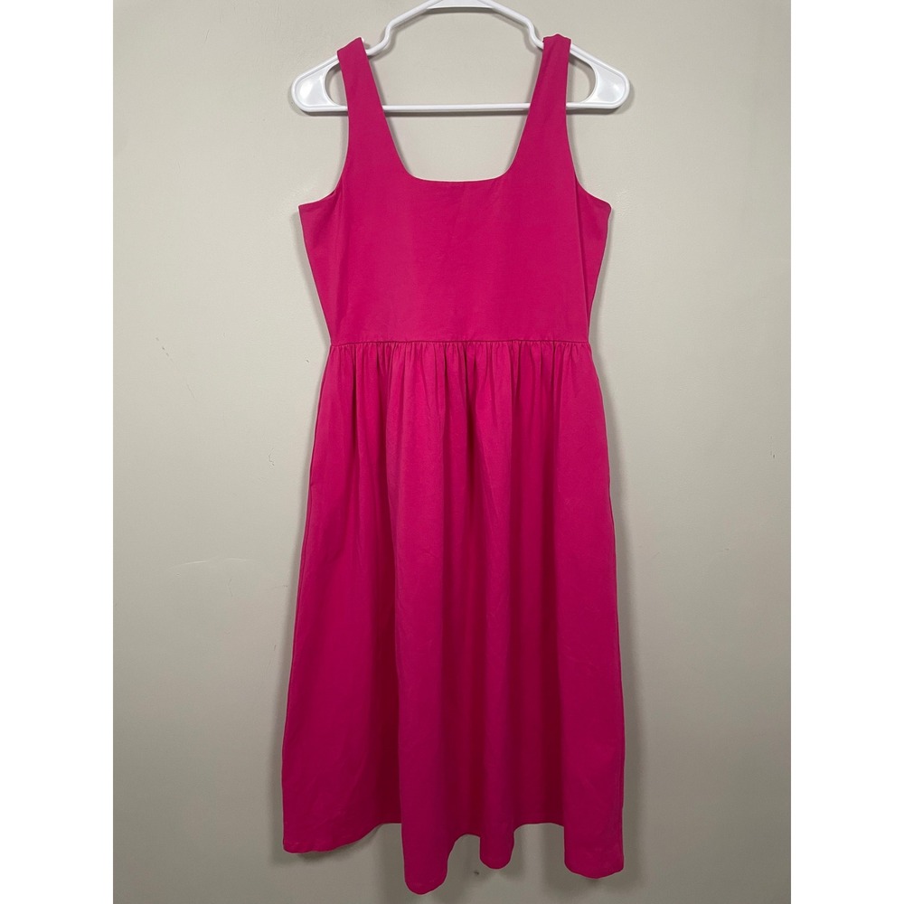 Duffield Lane The Maebelle Dress in Pink Size Small Preppy Classic Summer Spring